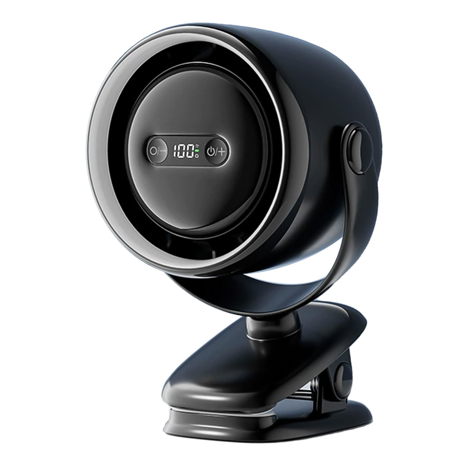 Verilux® Desk USB Fan Night Light USB Rechargeable Clip-on Desk Mini USB Fan 360° Rotatable Cooling Fan Dimmable Night Light Function Verilux® Desk USB Fan Night Light USB Rechargeable Clip-on Desk Mini USB Fan 360° Rotatable Cooling Fan Dimmable Night Light Function